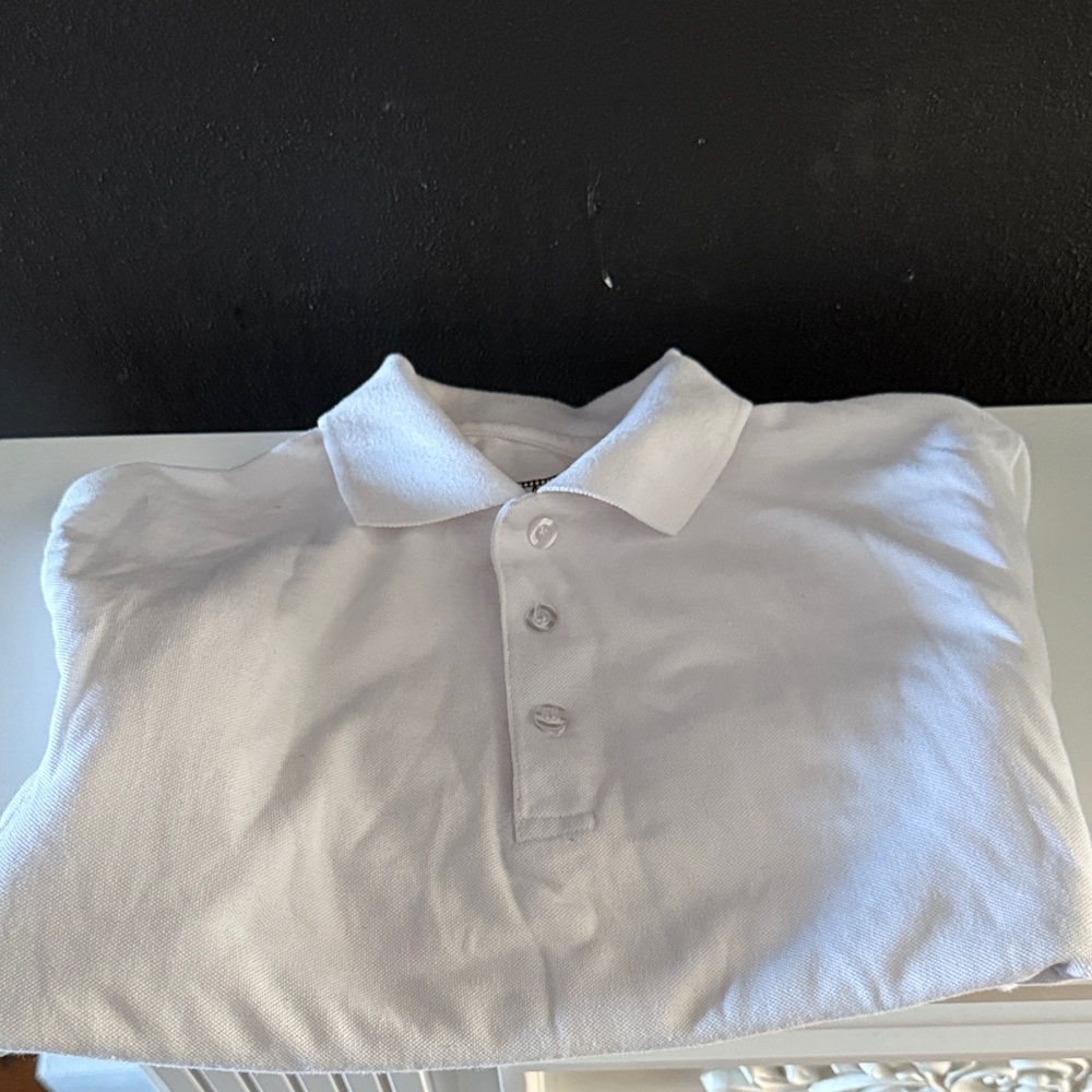 Classic White boys Polo Shirt